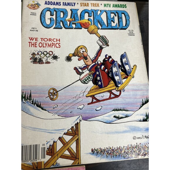 CRACKED Magazine 1980’s Lot of 6 Vintage - Star Trek - Terminator - Tom Cruise - Picture 4 of 7